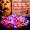 ⏰LAST DAY SALE 50% OFF💥🎁LED Light Halloween Glowing Ring