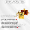 ⏰LAST DAY SALE 50% OFF - For Daughter - My Incredible Daughter Book Necklace