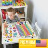 16-Pack Vibrant Educational Posters for Classroom & Homeschool