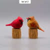 🎖️July 4th Flash Sale: 50% OFF Sitewide! 💕<strong>Handmade</strong> Wooden Carved Bird + Stand