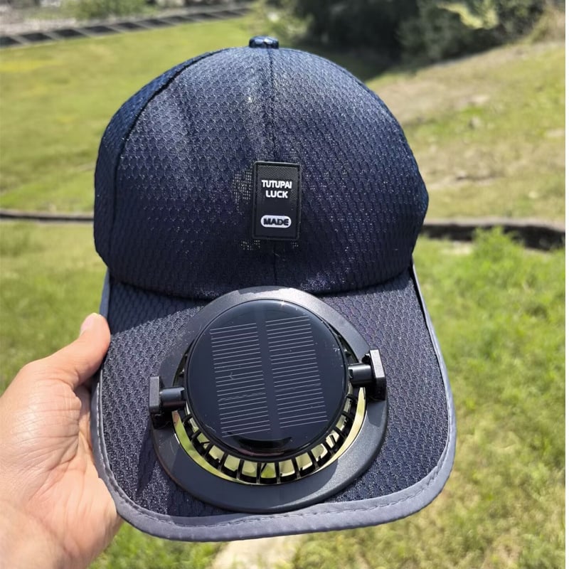 ⏰LAST DAY SALE 50% OFF💥Solar Rechargeable Peaked Cap