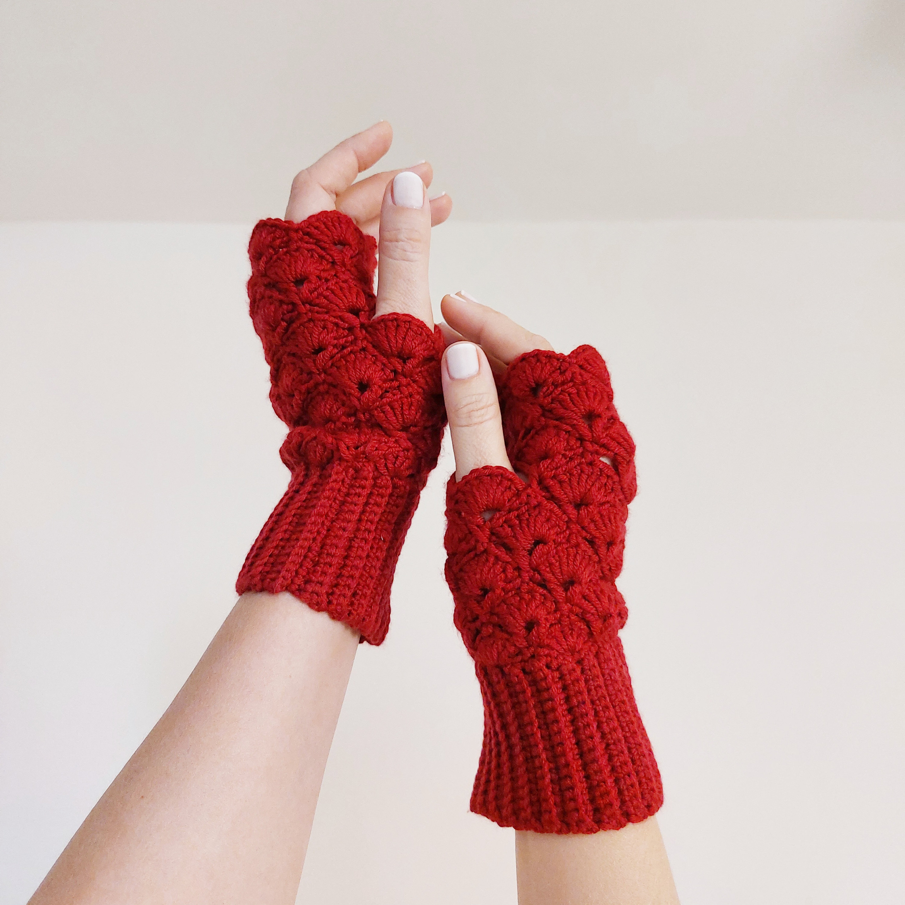 🎄TikTok Christmas Sale -70% OFF✨Hand Knitted Premium Wool Cozy Fingerless Gloves