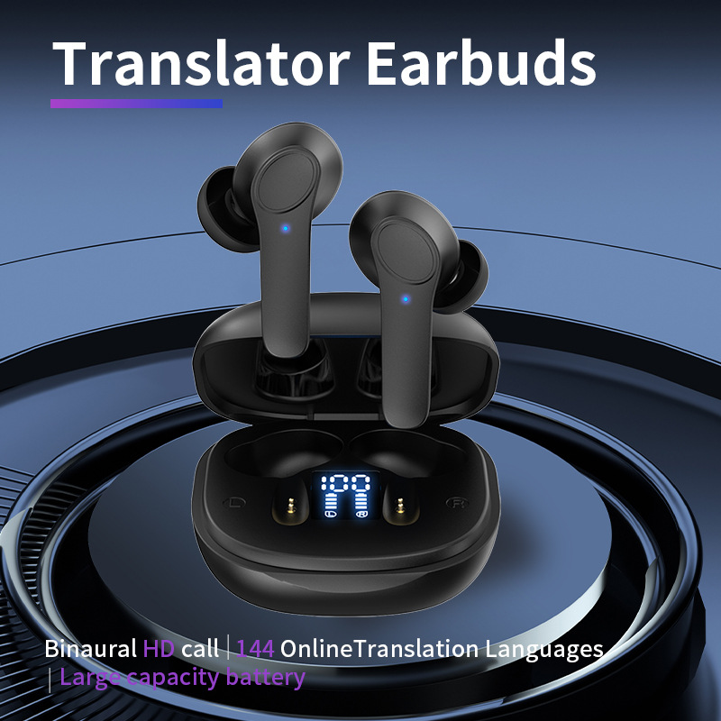 (🌲EARLY CHRISTMAS SALE - 49% OFF) Oxfioal™ Translation Earbuds, 🔥BUY 2 FREE SHIPPING