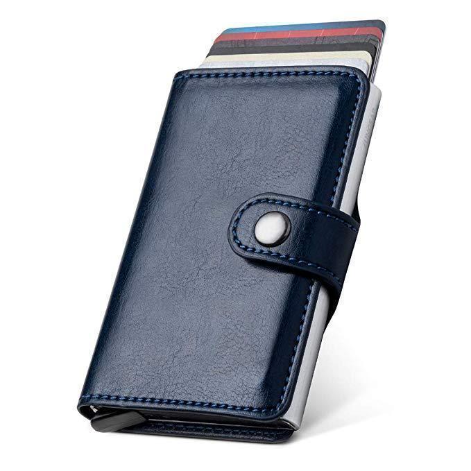 50% OFF- Anti-theft-RFID Auto Pop-up Leather Card Wallet- Buy 2 Get Extra 20% OFF