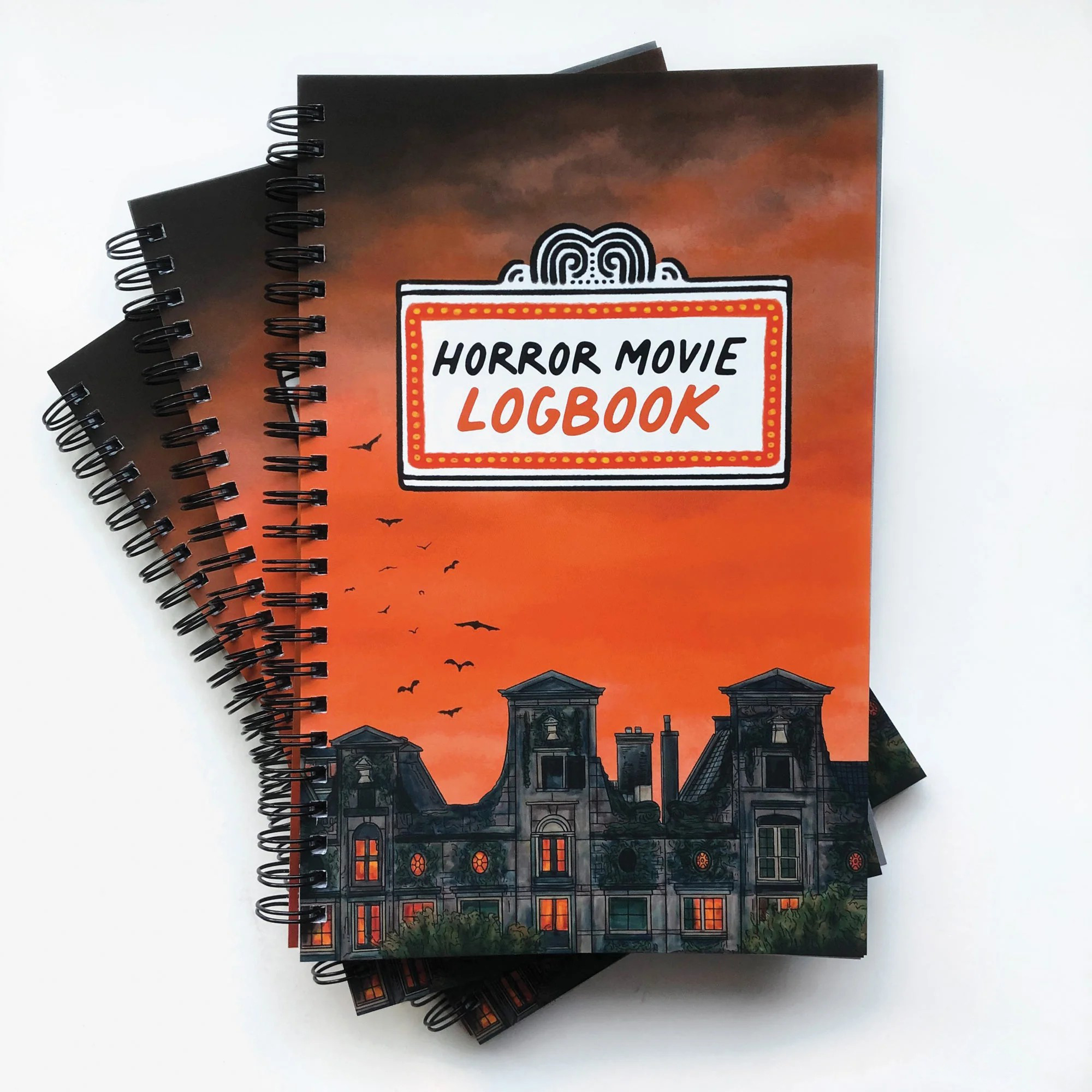 💥2024 NEW STYLE- Horror Movie Review Journal