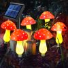🔥Last Day 50% OFF - Rainproof mushroom solar lamp: garden decoration