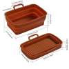 🔥Last Day Promotion 50% OFF🔥Foldable Air Fryer Silicone Baking Tray