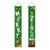 🎄Early Christmas Sale🎁-Green sully Grinch outdoor porch couplet