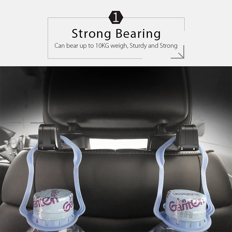 (🔥Clearance Sale - 65% OFF) Car Seat Rear Hook with Mobile Phone Holder ，Buy 3 Get Extra 10% OFF