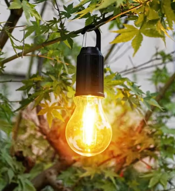 💥LAST DAY SALE 50% OFF💥2025 New Solar Rechargeable Hooked Camping Light⚡BUY 3 GET 1 FREE