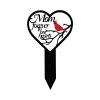 🐦Metal Cardinal Cemetery Memorial Stake💖