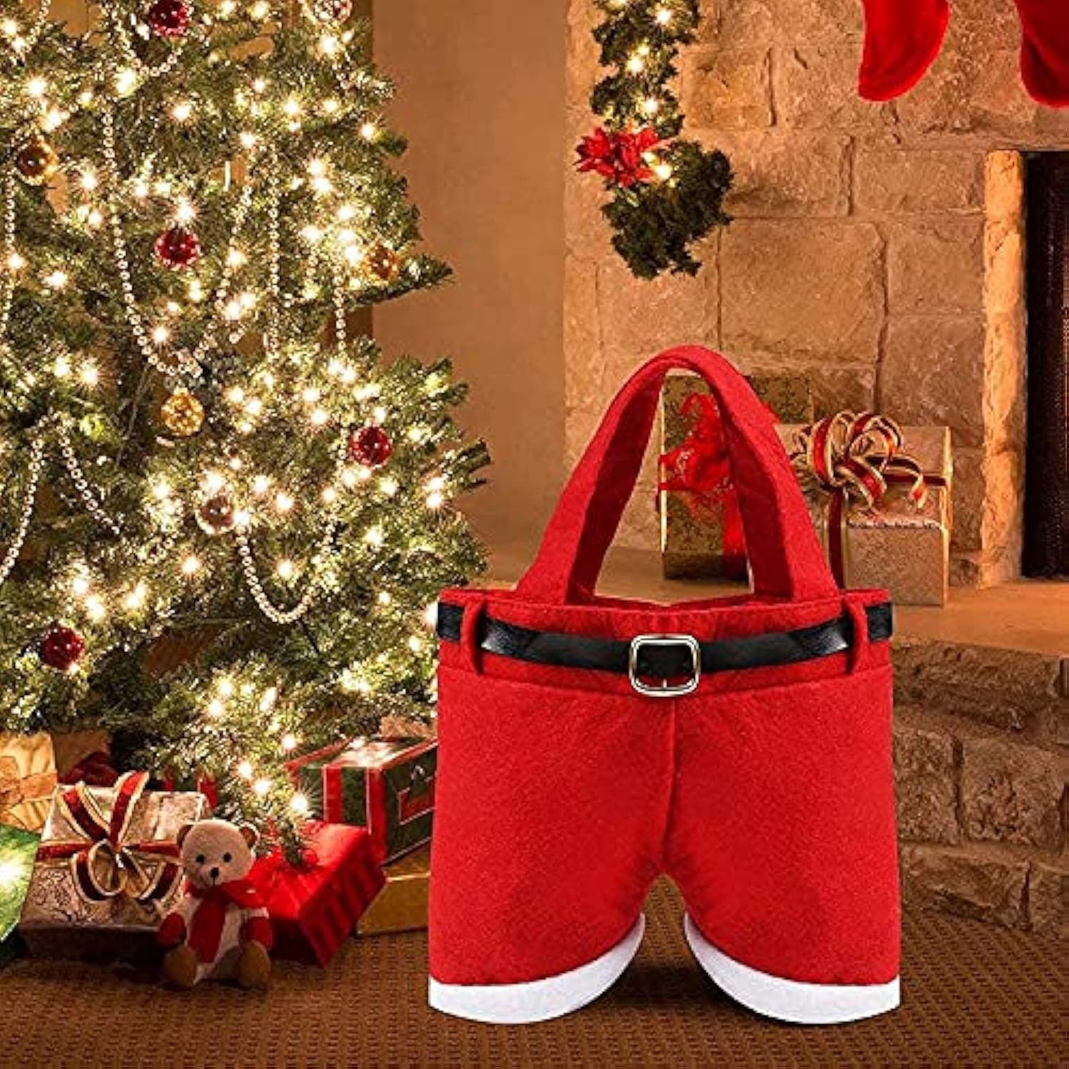 Creative Santa Pants Style Bag