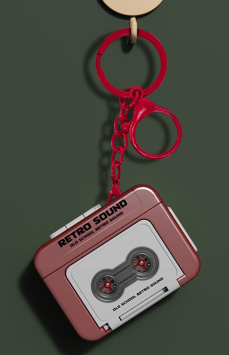 (🔥TikTok Summer SALE) -2024 NEW Music keychain recording📼