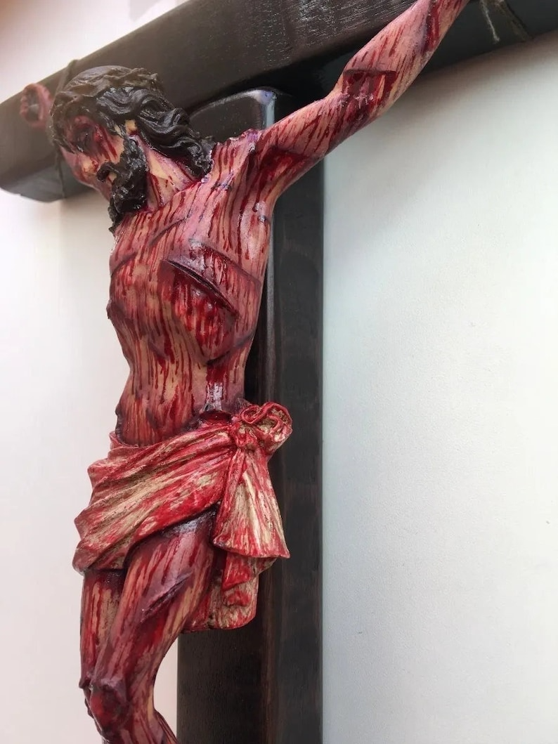 🙏Easter Pre-sale✝️Handmade - Realistic Crucifix Christ (BUY 2 SAVE 10% & GET FREE SHIPPING)