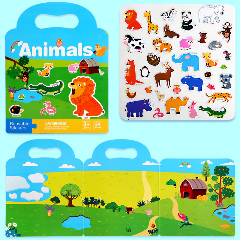 ⚡Clearance Sale 70% OFF丨Bubble Sticker Activity Book for Children