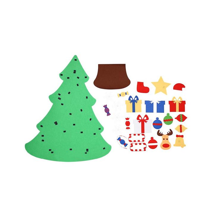 (Early Christmas Sale- 50% OFF) DIY Felt Christmas Tree-Kid's Gift