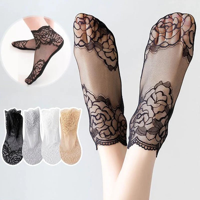 🌹Modische Spitzensocken für Damen