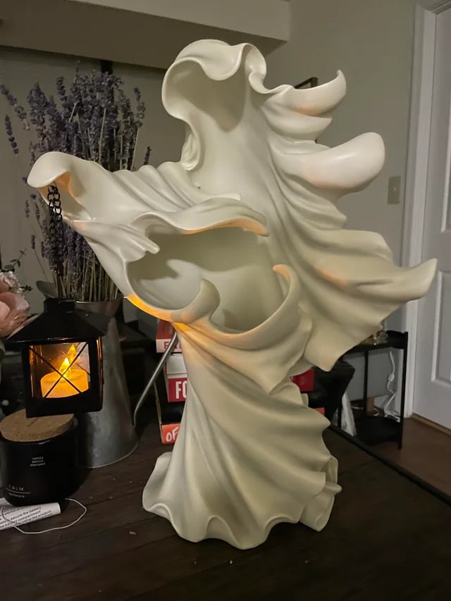 🔥My new Boo guys came today!🧙‍♀️Halloween Faceless Witch Lantern Statues – Set of 2