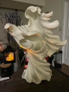 🔥My new Boo guys came today!🧙‍♀️Halloween Faceless Witch Lantern Statues – Set of 2