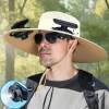 ❄️New Upgraded Spray Fan⚡2025 New Ultra-Light Solar Air Conditioner Fan Sun Hat ⚾ (Weighs Only 11 Ounces)
