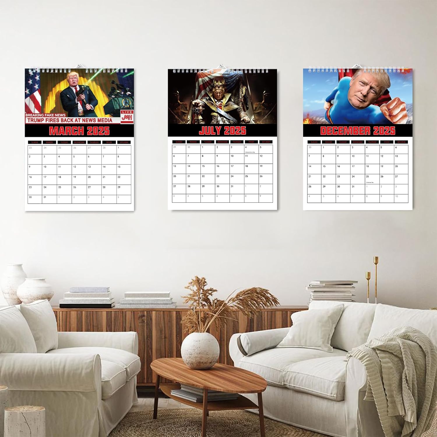 The Trumpinator 2025 Wall Calendar