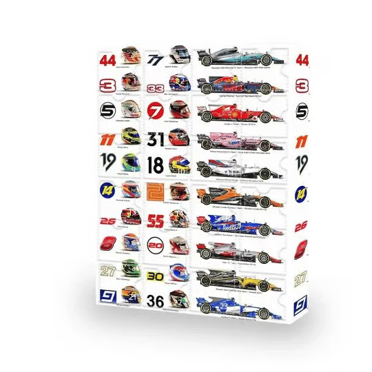 🔥LAST DAY SALE 50% OFF🎁F1 Racing Advent Calendar -- The One With 24 Little Doors