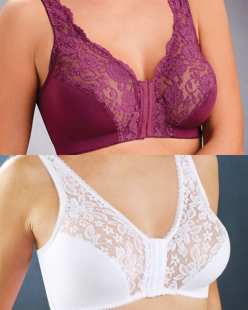 💖Front Hooks, Stretch-Lace, Super-Lift And Posture Correction – ALL IN ONE BRA!