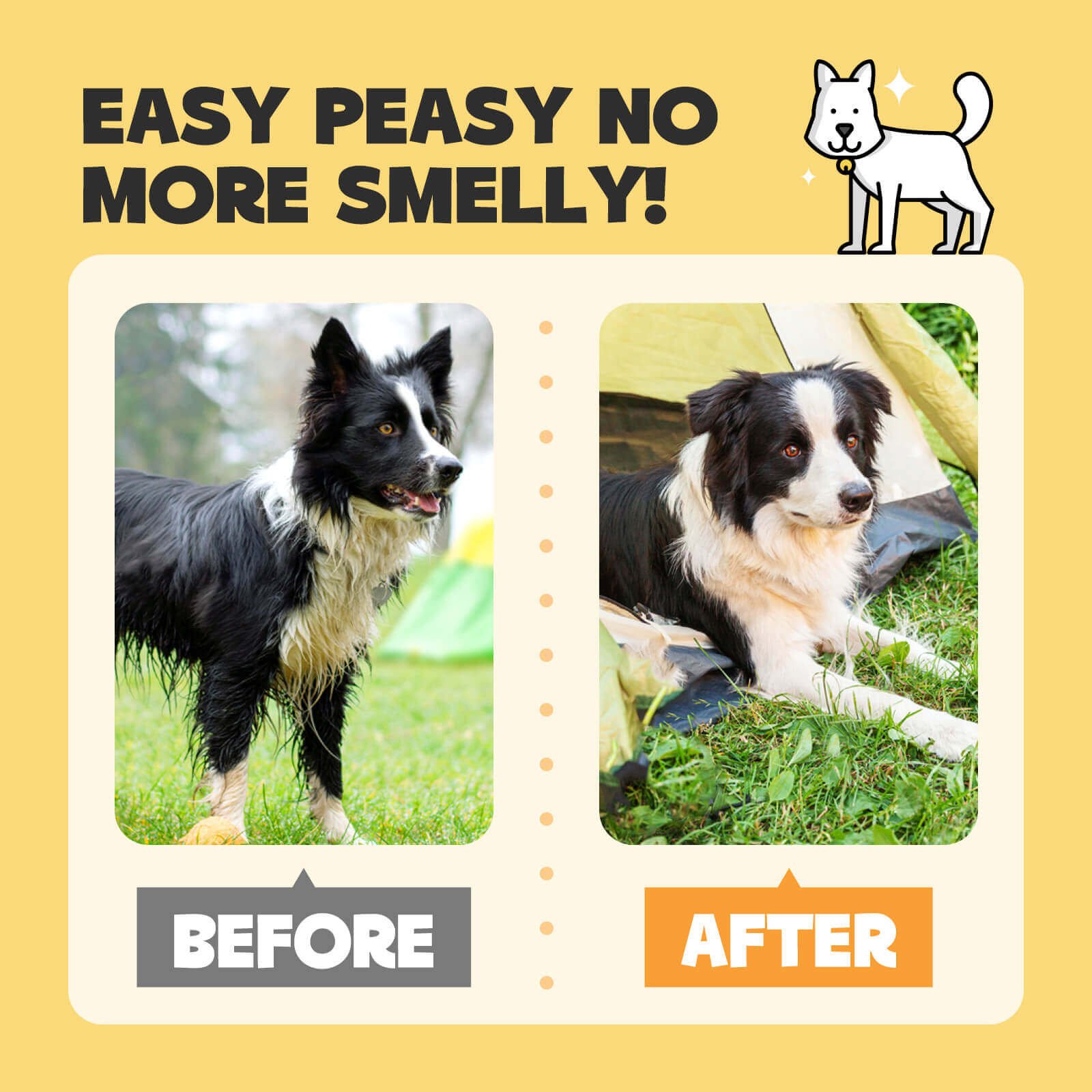 💥LAST DAY SALE 50% OFF💥Odor-Removing Pet Grooming Gloves