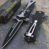 🔥Last Day Promotion 50%🎄Black Celtic Cross Tactical Dagger Pocket Knife - Buy 2 Free Shipping