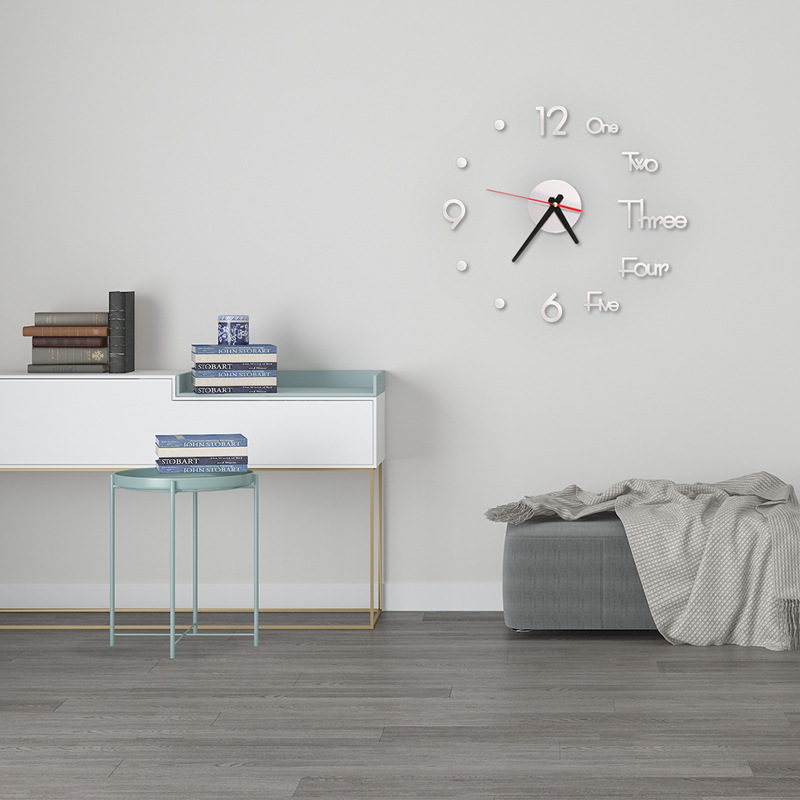 (🔥HOT SALE - 49% OFF) Modern DIY Punch-Free Wall Clock, Buy 2 Get Extra 10% OFF & Free Shipping