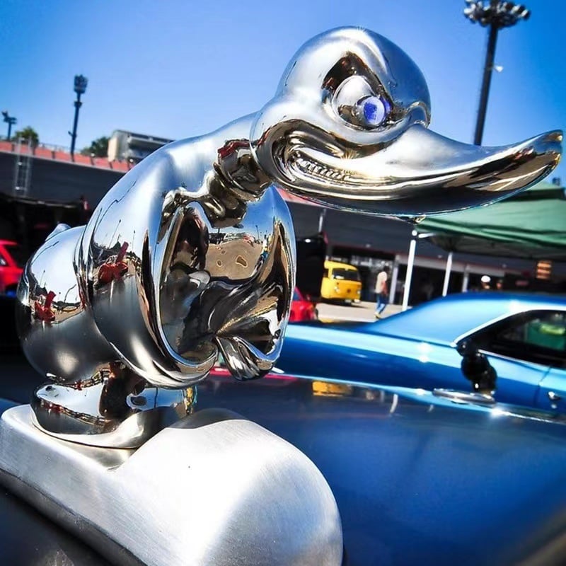 LAST DAY 50% OFF--PROMOTION 🔥 ANGRY DUCK HOOD ORNAMENT DEATH PROOF