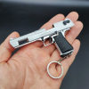 Desert eagle all -metal gun model keychain gift