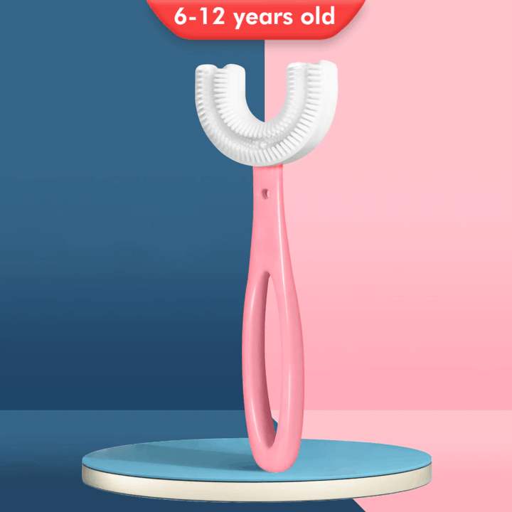 🔥Last Day Promotion 48% OFF🔥U-shaped children's toothbrush-BUY 2 GET 1 FREE