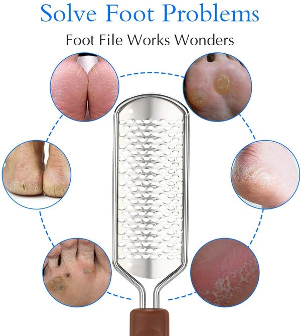 🔥🔥(Mother‘s Day Hot Sale - 50% OFF)Exfoliating Dead Skin Remover Peeling Foot File-Buy 4 Get Extra 20% OFF