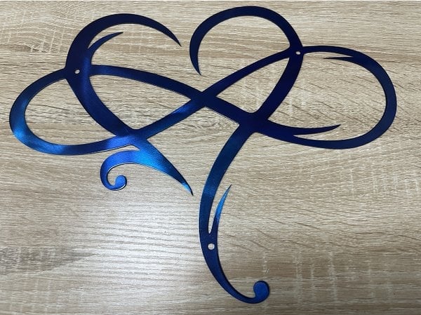 🔥LAST DAY  49% OFF 🔥 Infinity heart - Steel wall decor Metal Wall art