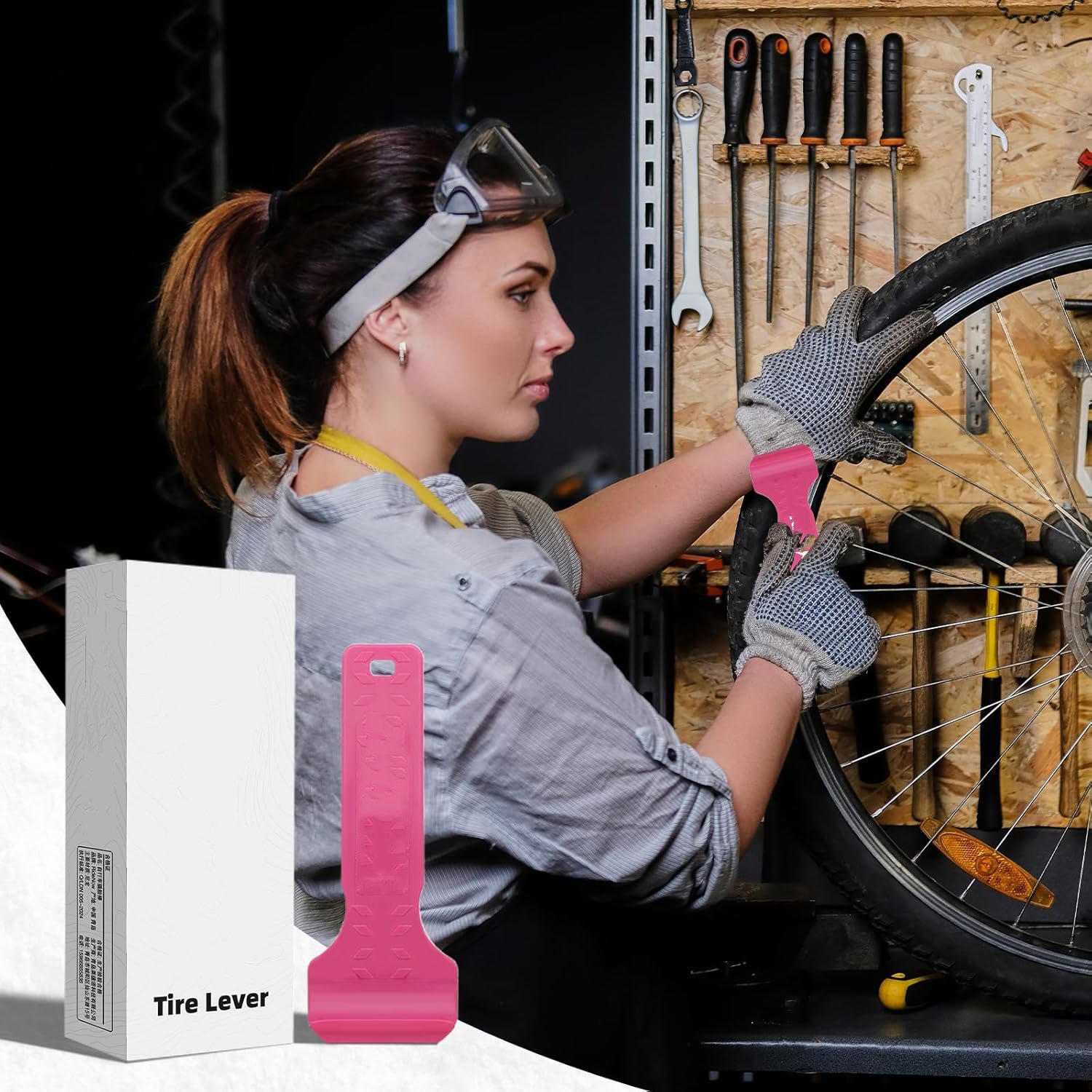 🔥Last Day Promotion 50% OFF💥2-in-1 Bicycle Tyre Lever Crowbar👨‍🔧