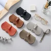 🔥Last Day 80% OFF- ✨Soft PU Leather Sunglasses Bag👓️