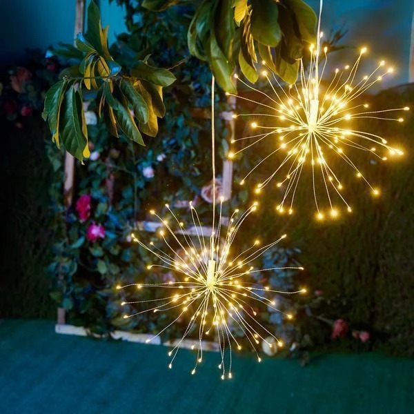 (🎅EARLY XMAS SALE - 48% OFF)LED Copper Wire Firework Lights - Buy 2 FREE Shipping