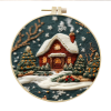 🎄🎅Christmas Presale - 49% OFF  Christmas house Embroidery KIT