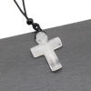 ✝️100% Handmade Natural Crystal Cross Necklace(𝐉𝐚𝐜𝐤 𝐌𝐢𝐥𝐥𝐞𝐫 𝐇𝐚𝐧𝐝𝐦𝐚𝐝𝐞®)
