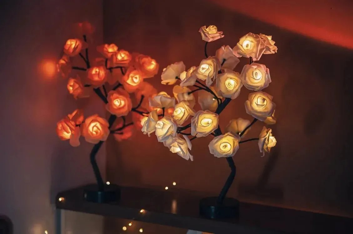 💥LAST DAY SALE 50% OFF💥Forever Rose Tree Lamp⚡BUY 2 FREE SHIPPING