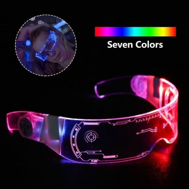 🔥LAST DAY 70% OFF🔥Cyberpunk Cool Wireless LED Space Glasses