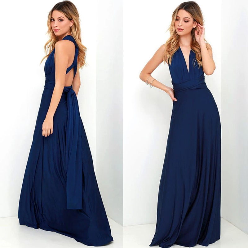 🔥Last Day 49% OFF - Versatile and Sexy Strap Wrap Dress - Bridesmaid Dress