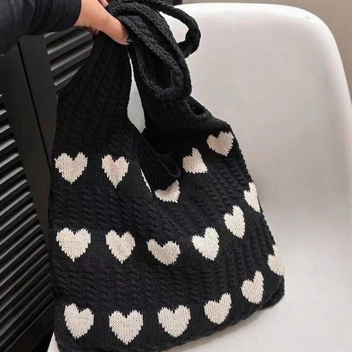 Handmade Knitted Crossbody Bag