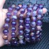 🔥Natural Purple Ghost Bracelet,Purple Aurora 23 Rough Stone Raw Ore Crystal- Buy 2 Get Extra 5% Off