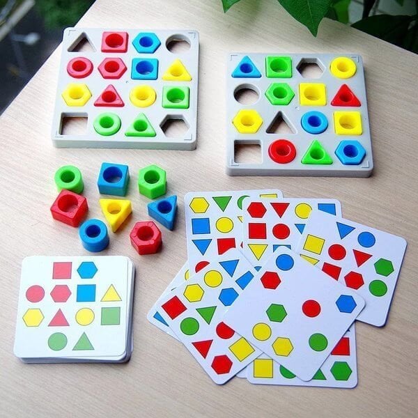 Christmas Hot Sale 48% OFF -  Shape Matching Game Color Sensory Educational Toy