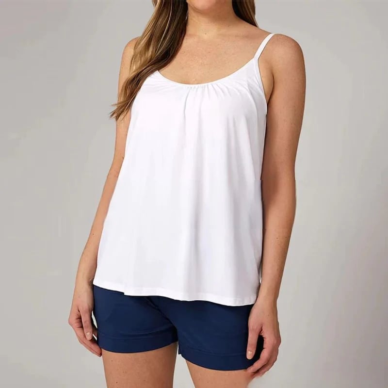 🔥Locker sitzendes Tank-Top mit integriertem BH