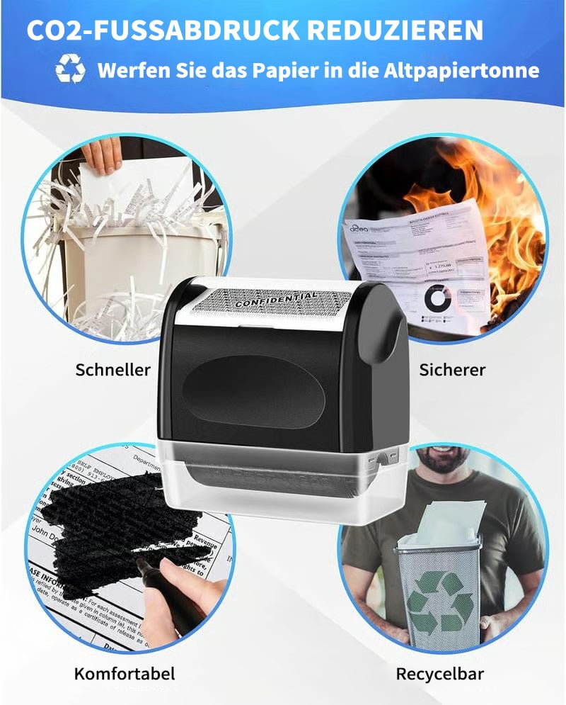 🔥Letzter Tag Verkauf 49% Rabatt📝Sicherheits-Rollenstempel zum Schutz deiner Privatsphäre