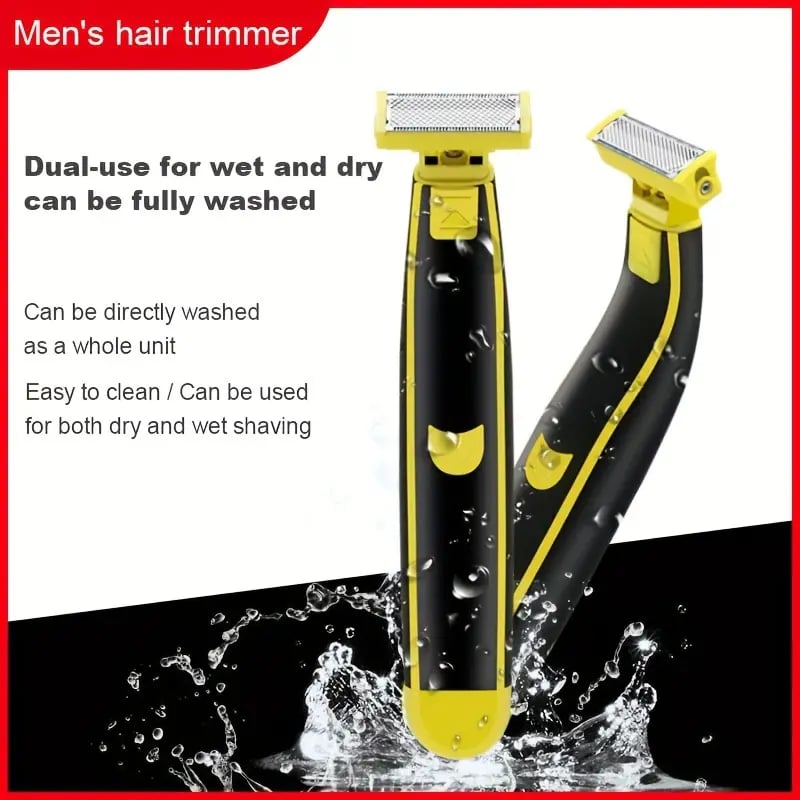 Last Day Promotion 70% OFF - 🔥Full Body Washed Wet And Dry Shaver