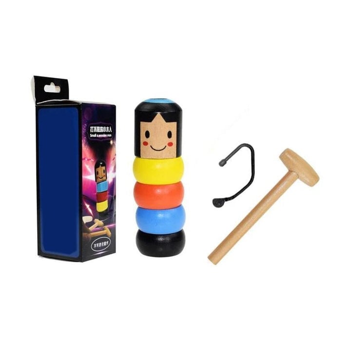 (🎄Christmas Pre Sale Now-49% Off)  Unbreakable wooden Man Magic Toy🎁Buy 2 Get 1 Free